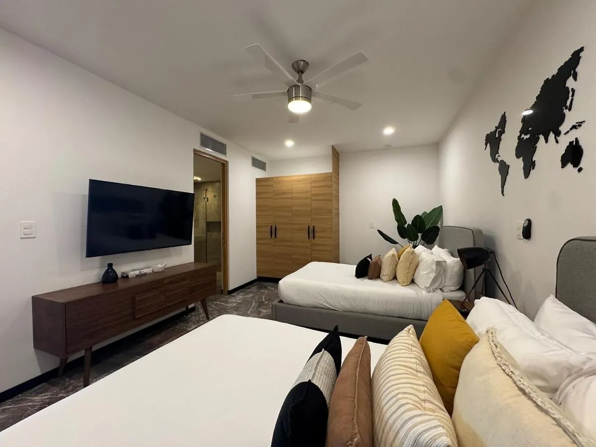 Apartament 2 Bedrooms Ocean View, Private Plunge Pool, Gym Playa del Carmen