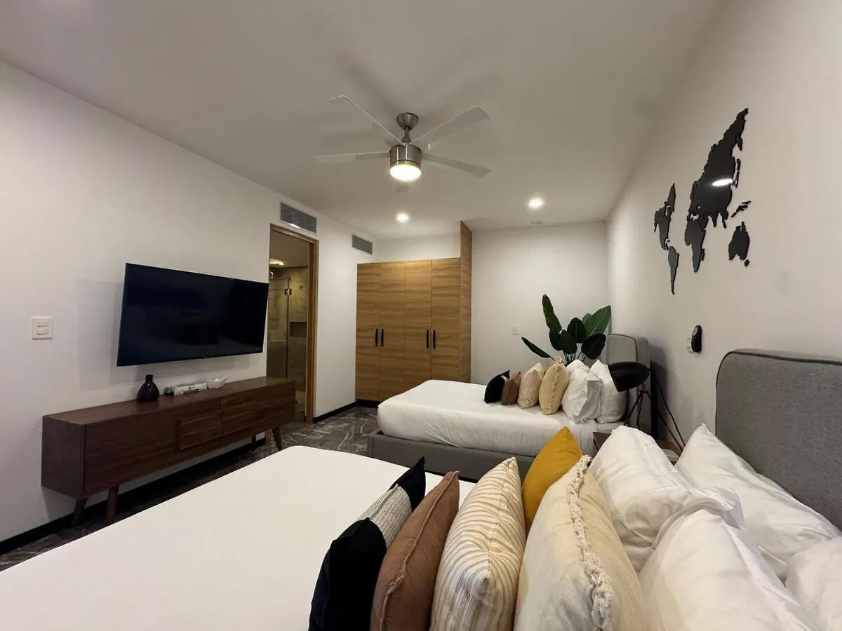 2 Bedrooms Ocean View, Private Plunge Pool, Gym Playa del Carmen Meksyk