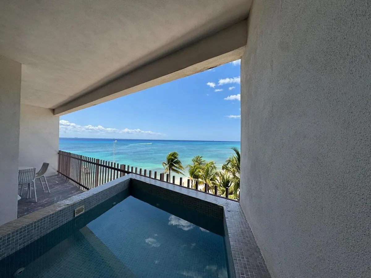 2 Bedrooms Ocean View, Private Plunge Pool, Gym Playa del Carmen Meksyk
