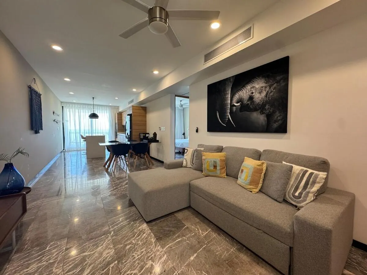 Apartament 2 Bedrooms Ocean View, Private Plunge Pool, Gym Playa del Carmen